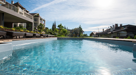 Ferienhaus mit Schwimmbad Kaltern